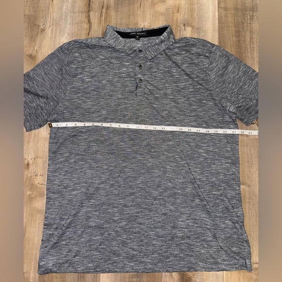 Robert Barakett Men’s Polo Bundle (2 total) Heathered Blue & Black Size XL - Picture 2 of 9